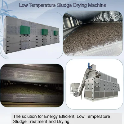 Máquina secadora y deshidratadora de lodos con bomba de calor