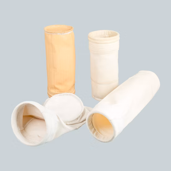 Bolsa de filtro de medios de filtro de fieltro perforado con aguja PPS